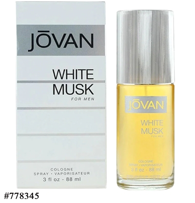 778345 Jovan White Musk 3.4 oz Edc Spray for Men
