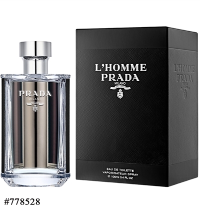 778528 Prada L'Homme 3.4 oz Edt Spray for Men