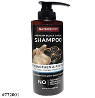 772001 Shampoo de Ajo Negro Previene la caida