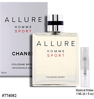muestra de chanel sport perfume for men