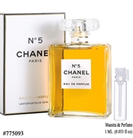 775093 Chanel No. 5 Eau De Parfum Spray 3.4