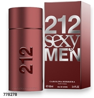 778278 CH 212 SEXY MEN 3.4 OZ EDT SPRAY FOR MEN