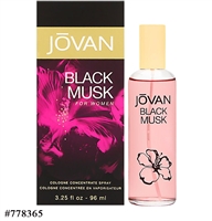 778365 Jovan Black Musk Concentrate 3.4 oz